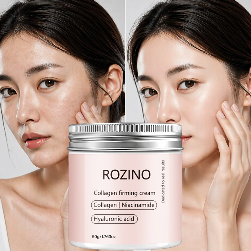 Skincare Skintific - 50g コラーゲンファーミングクリーム、韓国スキンケア、最新スキンケア技術、素早く浸透、肌の内側から引き締めと滑らかさを同時に実現、最長72時間の持続的な保湿、効果を高める