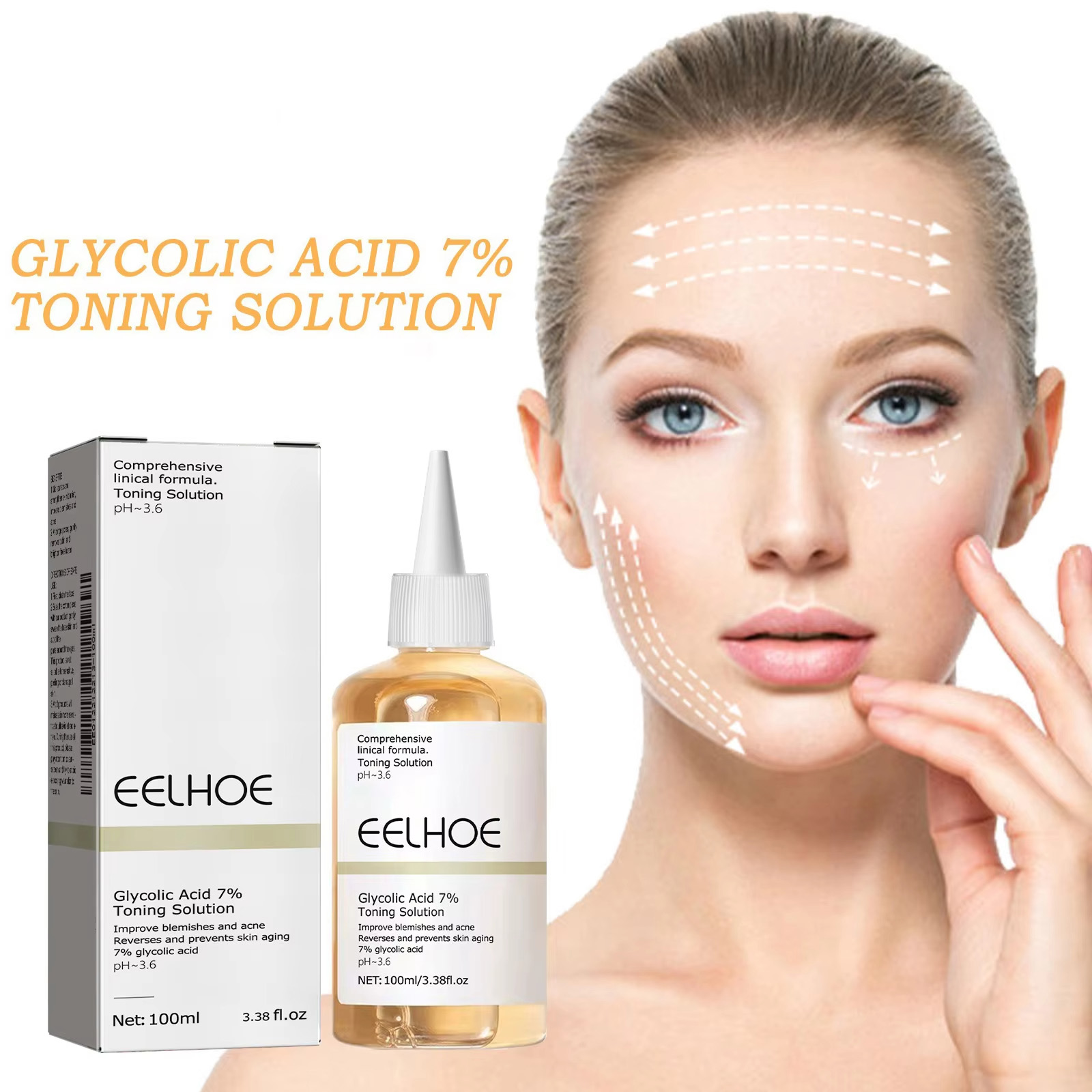 グリコール酸 7% トーニング ソリューション 角質除去トナ - Skincare Skintific のレビューと価格