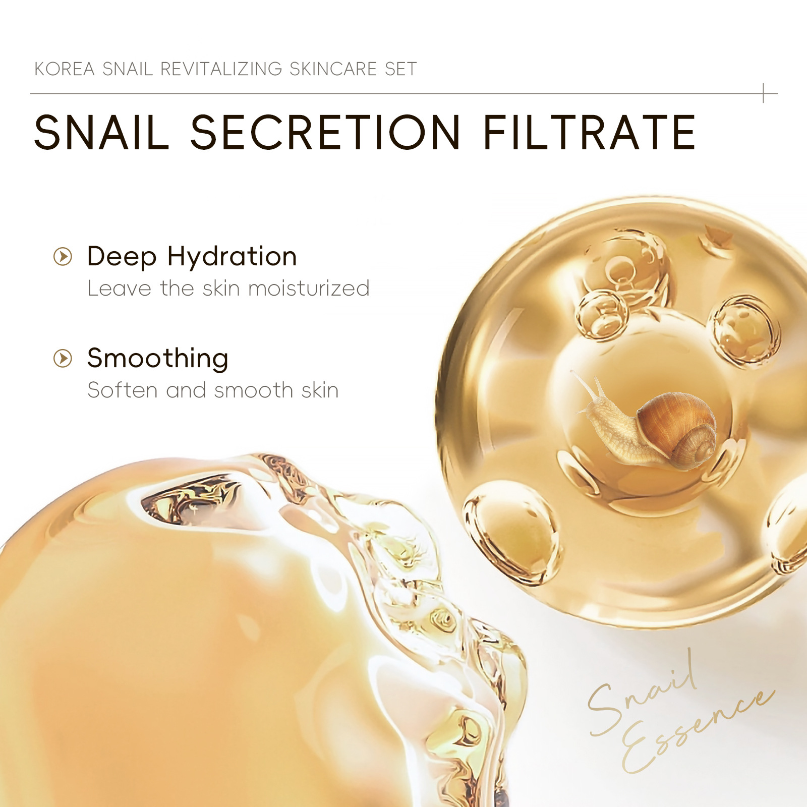 5 個箱入り韓国カタツムリスキンケアセットカタツムリフェイス - Skincare Korea のレビューと価格